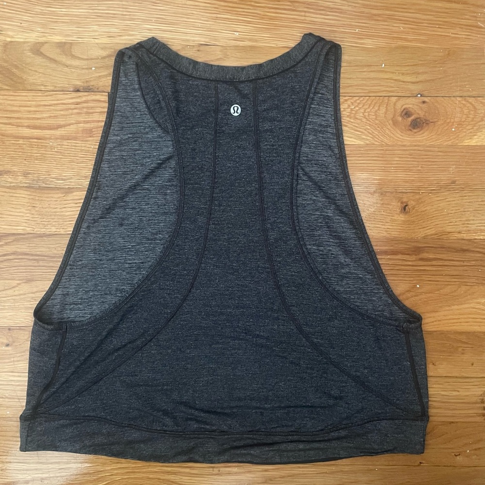Lululemon cropped running tank